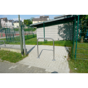 Stainless steel hoop |  48 mm | for casting in concrete | Round hoop with cross bar | total width 650 mm | To be fixed by plugs